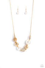 Load image into Gallery viewer, Necklaces Caliber Choreographer - Gold Pearl N2392
