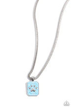 Load image into Gallery viewer, Necklaces PAW to the Line - Blue Pet Lover PL100