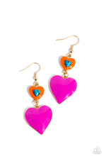 Load image into Gallery viewer, Earrings Flirting with Fashion - Gold VDAY V133 E389