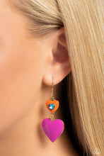 Load image into Gallery viewer, Earrings Flirting with Fashion - Gold VDAY V133 E389