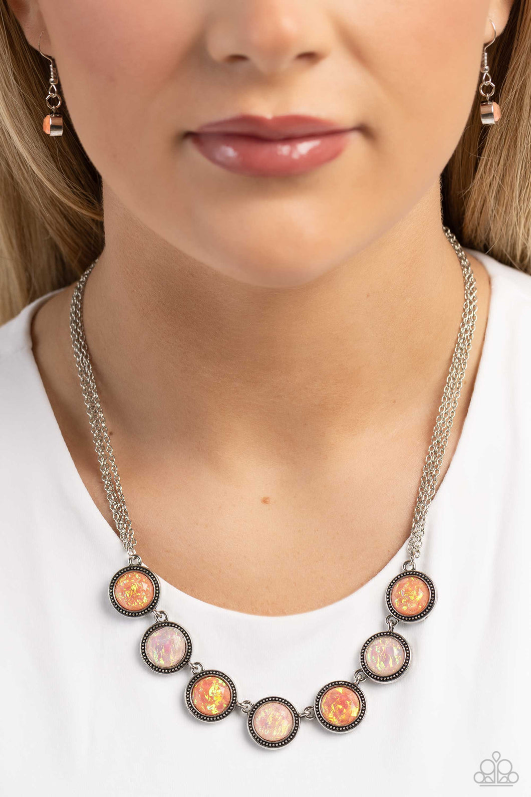 Necklaces Looking for DOUBLE - Orange N2347