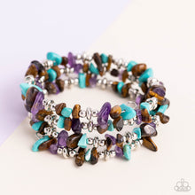 Load image into Gallery viewer, Bracelets Stacking Stones - Brown B270