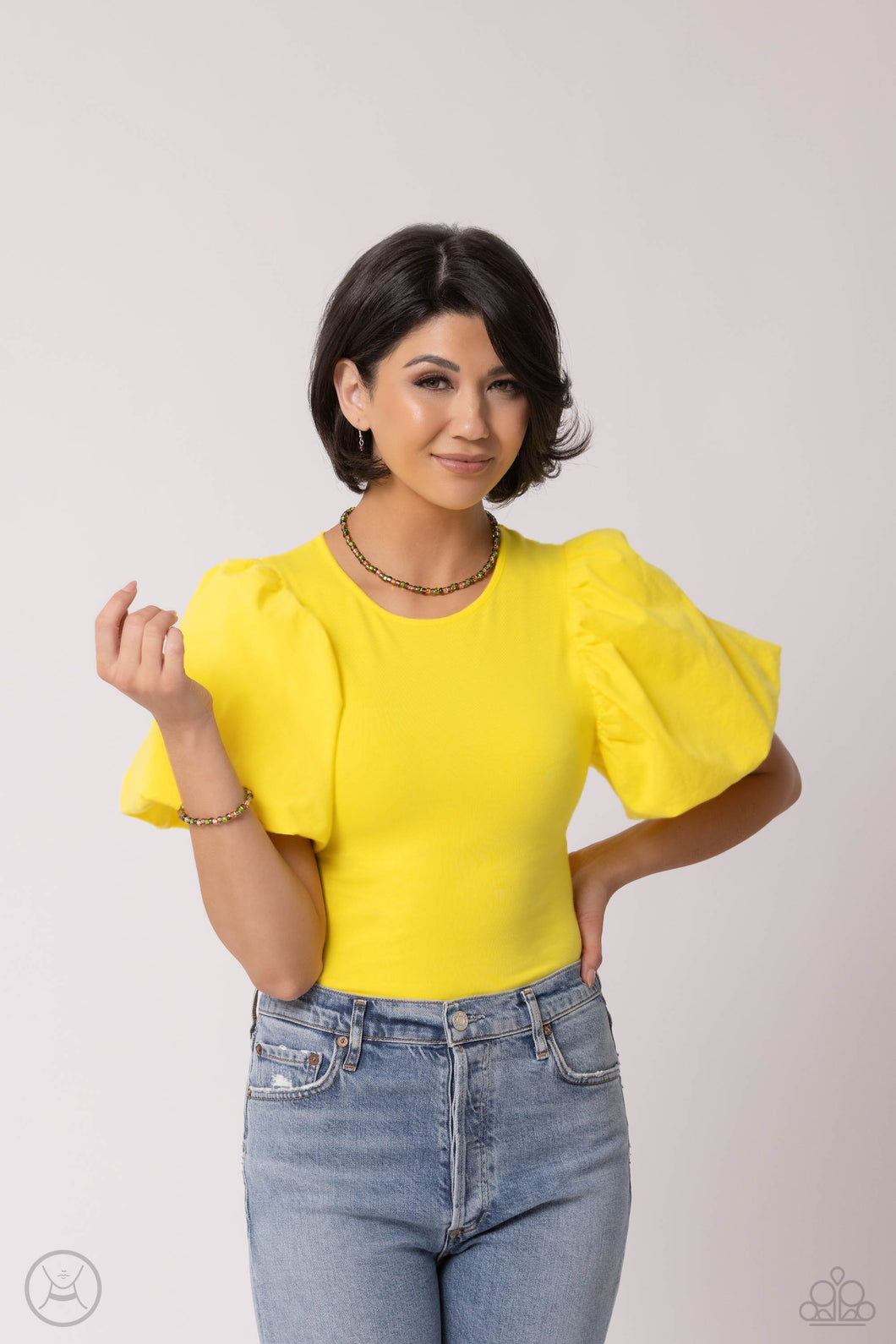 Necklace Colorfully GLASSY - Purple SET54