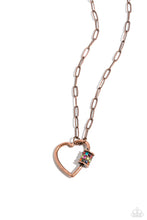 Load image into Gallery viewer, Necklaces Affectionate Attitude - Copper VDAY