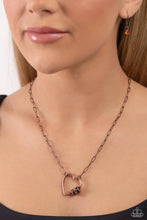 Load image into Gallery viewer, Necklaces Affectionate Attitude - Copper VDAY