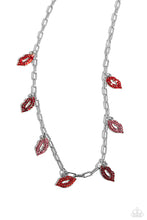 Load image into Gallery viewer, Necklaces KISS the Mark - Red VDAY N2091