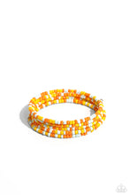 Load image into Gallery viewer, Bracelet Coiled Candy - Yellow B2252