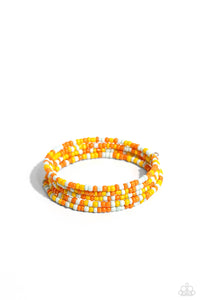 Bracelet Coiled Candy - Yellow B2252