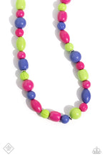 Load image into Gallery viewer, Necklaces Perfectly Poppin - Pink SET41