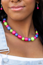 Load image into Gallery viewer, Necklaces Perfectly Poppin - Pink SET41