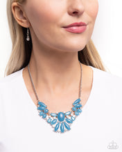 Load image into Gallery viewer, Necklaces Dazzling Diadem - Blue N218