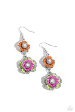 Load image into Gallery viewer, Earrings Intricate Impression - Multi E2345