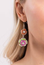 Load image into Gallery viewer, Earrings Intricate Impression - Multi E2345
