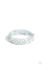 Load image into Gallery viewer, Bracelets Coiled Candy - White B2252