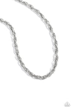 Load image into Gallery viewer, Necklaces Braided Ballad - Silver N128