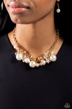 Load image into Gallery viewer, Necklaces Corporate Catwalk - Gold Pearl N2316