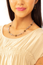 Load image into Gallery viewer, Necklace My HEARTBEAT Will Go On - Brown SET42