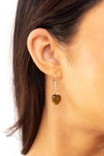 Load image into Gallery viewer, Necklace My HEARTBEAT Will Go On - Brown SET42