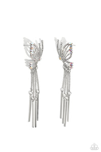 Earrings A Few Of My Favorite WINGS - White E2148 IRIDESCENT