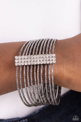 Bracelets Shimmery Silhouette - Black B2223