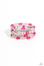 Load image into Gallery viewer, Bracelet Glassy Gait - Pink B215