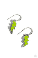 Load image into Gallery viewer, Earrings Lightning Limit - Green MINI E266