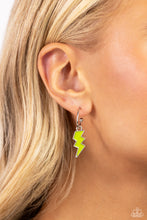 Load image into Gallery viewer, Earrings Lightning Limit - Green MINI E266