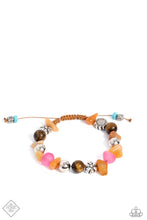 Load image into Gallery viewer, Bracelets Garden Party Pattern - Orange B208