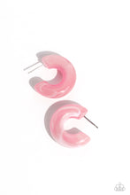Load image into Gallery viewer, Earrings Acrylic Acclaim - Pink  MINI E439
