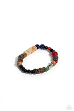 Load image into Gallery viewer, Bracelets I WOOD Be So Lucky - Blue Urban B2053