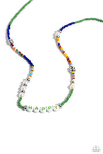 Load image into Gallery viewer, Necklaces Happy to See You - Green N2387