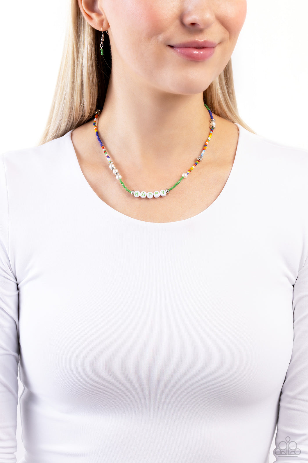 Necklaces Happy to See You - Green N2387