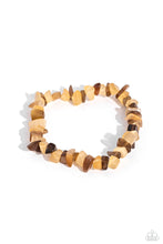Load image into Gallery viewer, Bracelets Urban Chiseled Cameo - Brown B2300