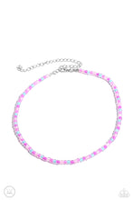 Load image into Gallery viewer, Necklace Colorfully GLASSY - Pink SET37