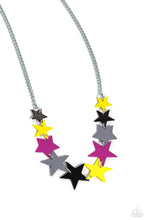 Load image into Gallery viewer, Necklaces Starstruck Season - Black Americana S133