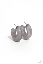 Load image into Gallery viewer, Earrings Acrylic Acclaim - Silver MINI E439