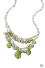 Load image into Gallery viewer, Necklaces Dewy Disposition - Green N2272