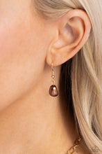 Load image into Gallery viewer, Necklaces Sophisticated Squared - Brown Pearl N2432