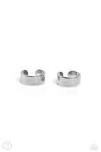 Load image into Gallery viewer, Earrings Catwalk Curves - Silver Earcuffs E3006