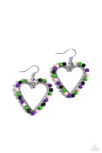 Load image into Gallery viewer, Earrings Fun-Loving Fashion - Black VDAY E2269
