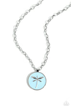 Load image into Gallery viewer, Necklaces Decorative Dragonfly - Blue N442
