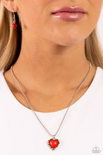 Load image into Gallery viewer, Necklaces Romantic Ragtime - Red VDAY N158