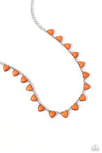 Load image into Gallery viewer, Necklaces Sentimental Stones - Orange VDAY V506