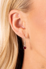 Load image into Gallery viewer, Necklaces Textured Talent - Red Butterflies N2307