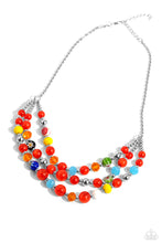 Load image into Gallery viewer, Necklaces Summer Scope - Red N2191