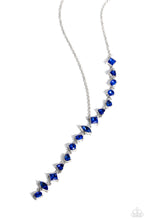 Load image into Gallery viewer, Necklaces Diagonal Daydream - Blue
