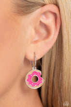 Load image into Gallery viewer, Earrings Donut Delivery - Pink MINI S135