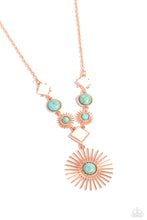 Load image into Gallery viewer, Necklaces Sunburst Style - Copper SET44
