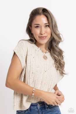 Necklaces Sunburst Style - Copper SET44