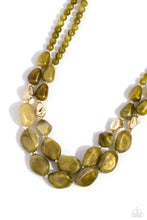 Load image into Gallery viewer, Necklaces Seize the Statement - Green N2195